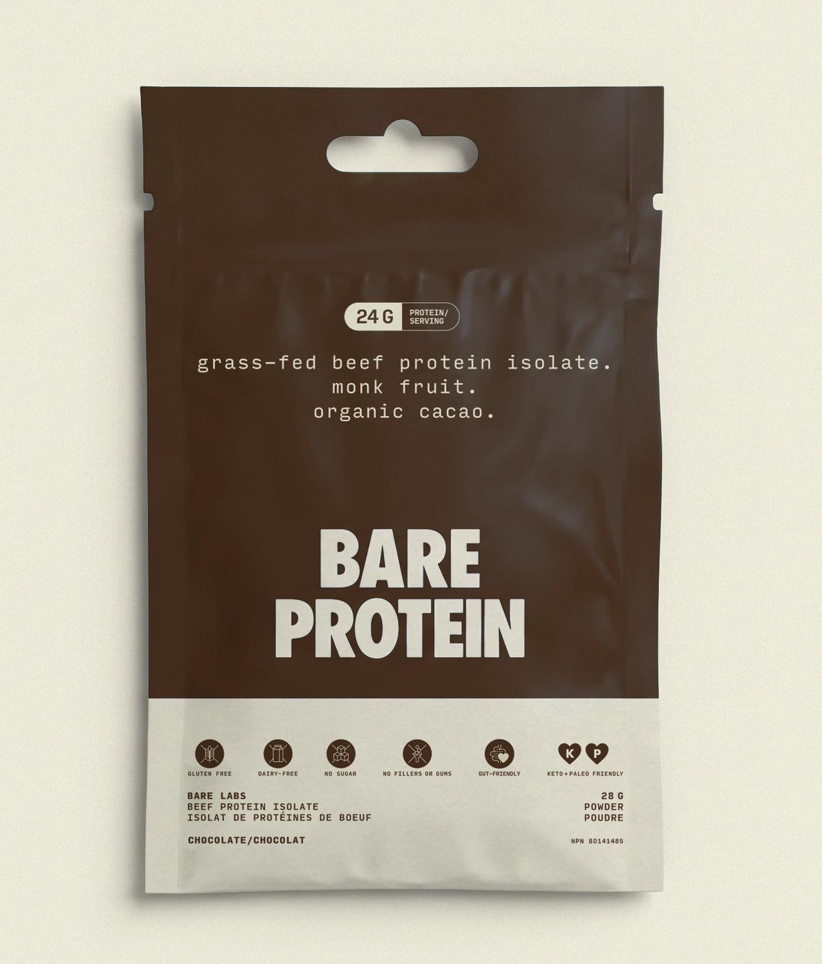Single Serve - Grass-Fed Beef Protein Isolate