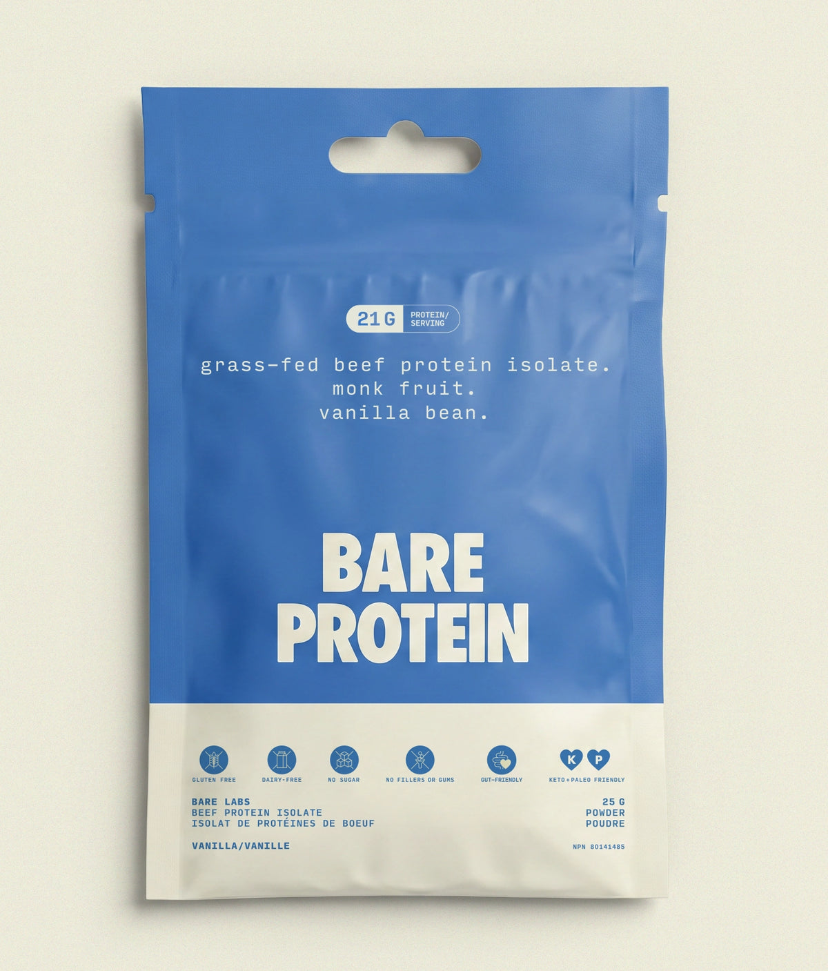 Single Serve - Grass-Fed Beef Protein Isolate