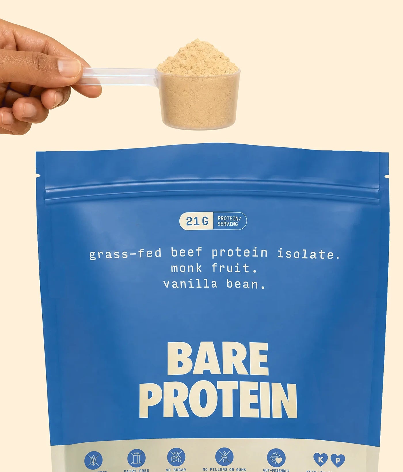 Grass-Fed Beef Protein Isolate